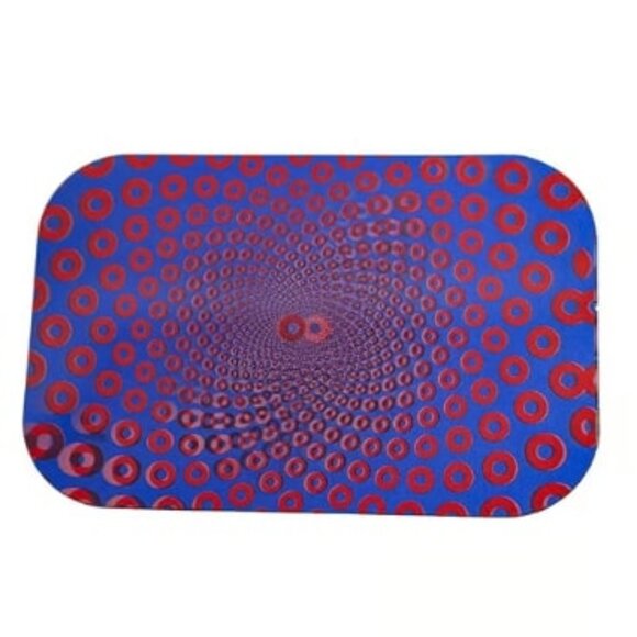 Phish Donut Vortex Large Rolling Tray + 3D Lenticular Magnetic Lid ~ Brand New! - Picture 2 of 4